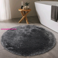 Budapest Carpet Kör Den Scott grafit 67cm hátul gumis szőnyeg lakástextília