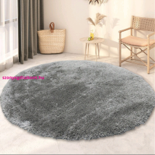 Budapest Carpet Kör Den Scott szürke 80cm hátul gumis szőnyeg lakástextília
