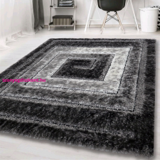 Budapest Carpet LUXUS SHAGGY SHAGGY SZŐNYEG, Den Elvira 5722 szürke 60x110cm lakástextília