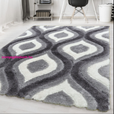 Budapest Carpet Nagyon Puha Shaggy Szőnyeg, 200X290Cm Den Belinda pro szürke 3082 Szőnyeg lakástextília