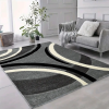 Budapest Carpet TOP! Den. Charis szürke 8241 60szett=60x220cm+2dbx60x110cm szőnyeg