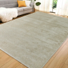 Budapest Carpet TOP! Den. Side egyszínű krém 60x220cm modern szőnyeg