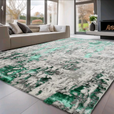 Budapest Carpet TOP! Den. Sunset new 1058 L.Szürke-Zöld 160x230cm modern szőnyeg lakástextília