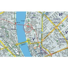  Budapest I.V.VI.VII. kerület, Budapest belváros falitérképek 93 x 66 cm térkép