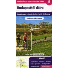  Budapesttől délre 1 : 65 000 - Turistatérkép Csepel-sziget - Pesti-síkság - Felső-Kiskunság térkép