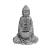 Buddha BUDDHA mécsestartó szobor