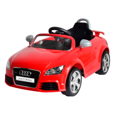 Buddy Toys BEC 7121 elektromos autó piros (Audi TT) autópálya és játékautó