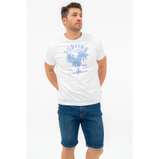 BUDMIL Farmer bermuda nadrág Férfi XXXL szürkés kék 20590145-001251-0799 férfi nadrág