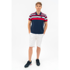 BUDMIL Férfi Regular Fit Galléros Póló 20730266-001