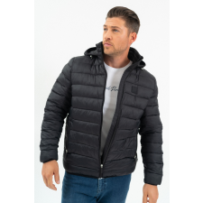 BUDMIL férfi steppelt dzseki, CRAIG25, Fekete, 3XL férfi kabát, dzseki