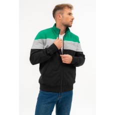 BUDMIL , Férfi szabadidőfelső25, ABEJUNIDO, Fekete, XL