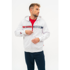 BUDMIL , Férfi szabadidőfelső25, GITANO, Fehér, 3XL férfi pulóver, kardigán