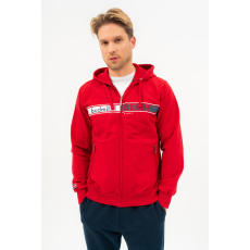 BUDMIL , Férfi szabadidőfelső25, GITANO, Piros, 3XL