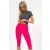 BUDMIL Fitness capri leggings Női L pink 20530012-002251-0499