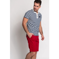 BUDMIL Galléros póló Férfi S s.kék-fehér 20730242-002231-0299