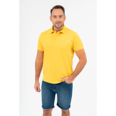 BUDMIL Galléros póló Férfi XXXL sárga