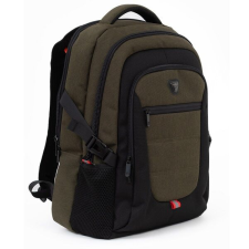 BUDMIL iskolatáska, hátizsák 46 cm - khaki iskolatáska