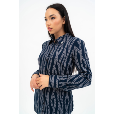 BUDMIL karcsúsított blúz Női M s.kék-fehér 20770070-002251-0399 blúz