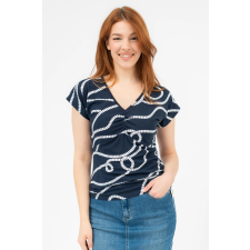 BUDMIL karcsúsított póló Női XXL s.kék-fehér női póló