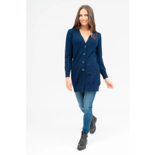 BUDMIL Kötött kardigán Női XS s.kék női pulóver, kardigán