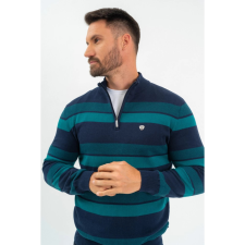 BUDMIL Kötött pulóver Férfi L s.kék-zöld 20050834-002252-0499 férfi pulóver, kardigán