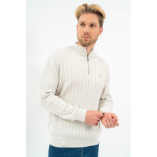 BUDMIL Kötött pulóver Férfi L törtfehér 20050833-001252-0499