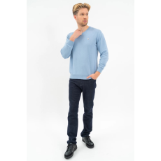 BUDMIL Kötött pulóver Férfi L v.kék 20050829-001252-0499