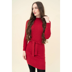BUDMIL kötött ruha Női S piros 20650031-002242-0299