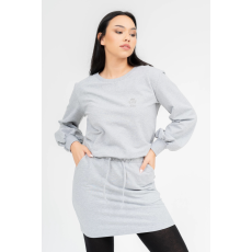 BUDMIL LEZSER PAMUT Ruha Női XL szürke melanzs