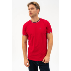 BUDMIL modern fit póló Férfi L piros 20310110-002251-0499