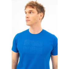 BUDMIL modern fit póló Férfi M kék 20300443-006251-0399 férfi póló