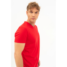 BUDMIL modern fit póló Férfi XXL piros 20300449-002251-0699