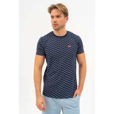 BUDMIL modern fit póló Férfi XXL s.kék 20310106-002251-0699