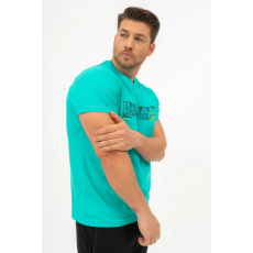 BUDMIL modern fit póló Férfi XXXL zöld 20300444-002251-0799
