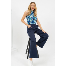 BUDMIL Női bőszárú hosszúnadrág sötétkék M 20630153-002261