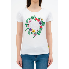 BUDMIL , Női póló25, AARCHA, Fehér, 2XL