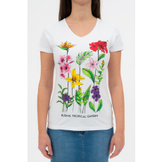 BUDMIL , Női póló25, ABIGAIL, Fehér, 2XL