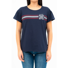 BUDMIL , Női póló25, MAGENTA, Kék, 2XL