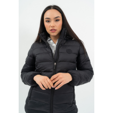 BUDMIL női steppelt dzseki, ANJELITA25, Fekete, 2XL