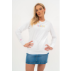 BUDMIL , Női szabadidőfelső25, DONNA2, Fehér, XS
