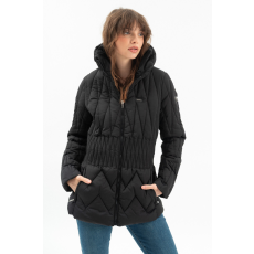 BUDMIL női téli kabát, ARMANDA25, Fekete, L