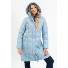 BUDMIL női téli kabát, ARMANDA25, Világoskék, M