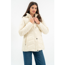 BUDMIL női téli kabát, CELINA25, Bézs, L női dzseki, kabát