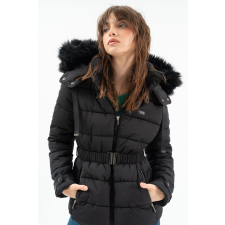 BUDMIL női téli kabát, HOLLY25, Fekete, 2XL női dzseki, kabát