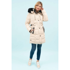 BUDMIL , Női Téli kabát, WELLY, Bézs, XL