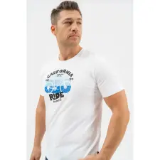 BUDMIL Póló Férfi XL fehér férfi póló