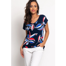 BUDMIL Póló Női S kék-piros női póló