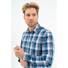 BUDMIL Regular fit ing Férfi L s.kék-fehér 20450238-003252-0499