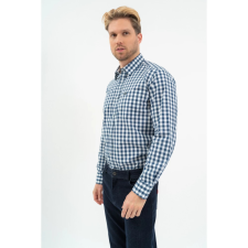 BUDMIL Regular fit ing Férfi XXXL s.kék-fehér 20450238-002252-0799 férfi ing