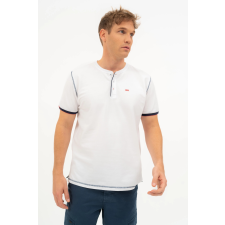 BUDMIL regular fit póló Férfi L fehér 20310105-001251-0499 férfi póló